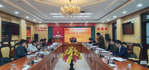 Thi hành kỷ luật Đảng đối với nhiều cán bộ, lãnh đạo các sở, ban, ngành của tỉnh Thái Nguyên