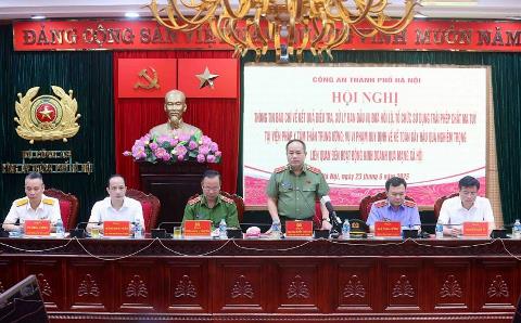 Công an Hà Nội thông tin về vụ án chạy kết quả giám định tâm thần, đưa nhận hối lộ và sử dụng ma tuý