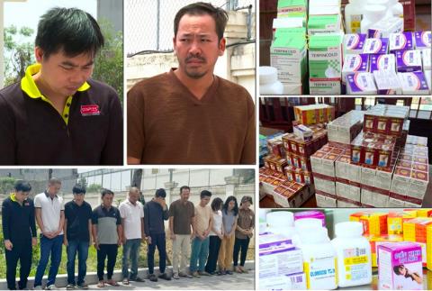 Mở rộng điều tra, Công an phát hiện hàng loạt quầy thuốc ở Thanh Hoá bán thuốc giả