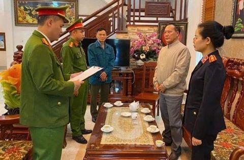 Bắt giữ giám đốc doanh nghiệp khai thác khoảng sản vượt trữ lượng hàng trăm nghìn m3