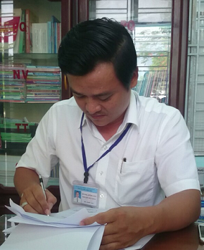 Ông Bùi Nguyễn Hồng Hải – Phó Chủ tịch UBND phường Hòa Hiệp Bắc. Ảnh: KIM THOA