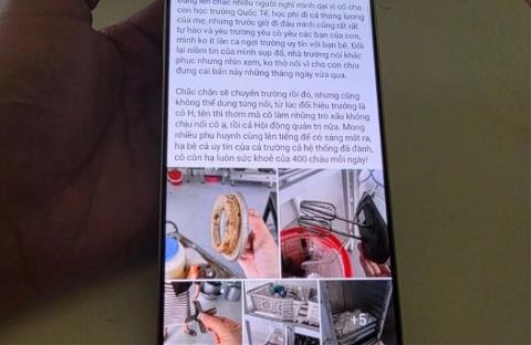 Cơ quan chức năng vào cuộc kiểm tra thực trạng bếp ăn, khu vệ sinh trường quốc tế ở Nghệ An