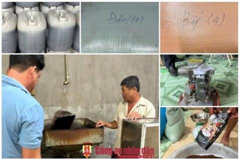 An Giang: Triệt xóa đường dây sản xuất, buôn bán cà phê bột giả quy mô lớn